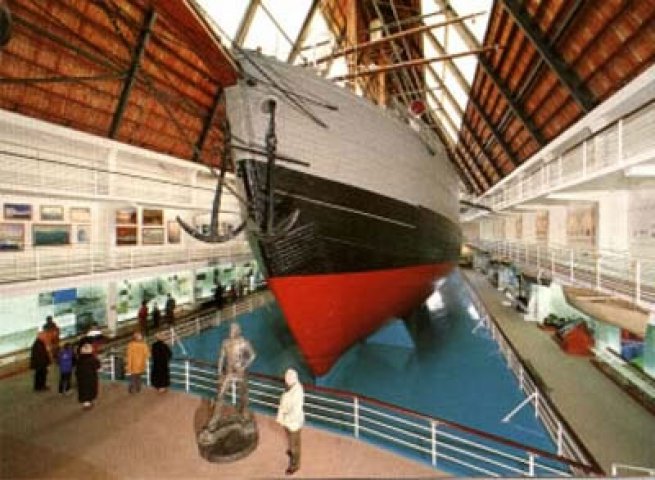Le navire Fram au musée d'Oslo